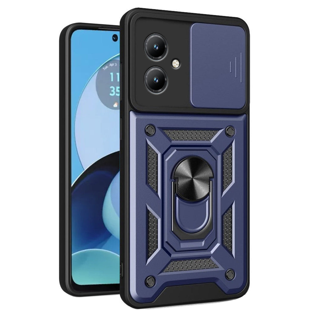 Kuori Motorola Moto G14:lle, Techsuit, CamShield, Sininen