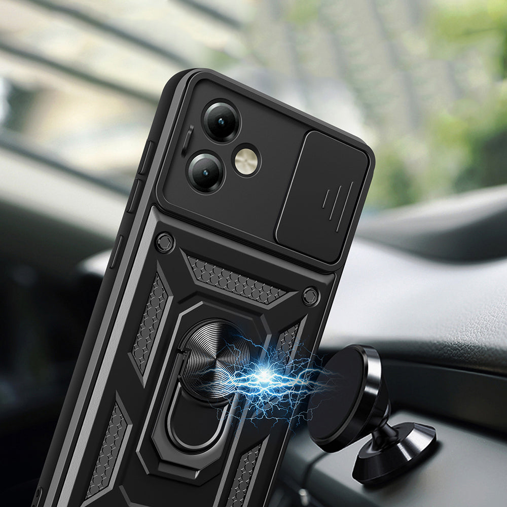 Kuori Motorola Moto G14:lle, Techsuit, CamShield, Sininen