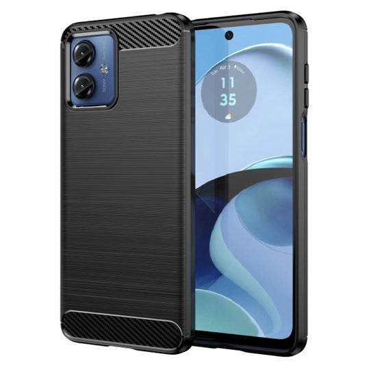 Suojakuori Motorola Moto G14:lle, Techsuit, Hiili, Musta