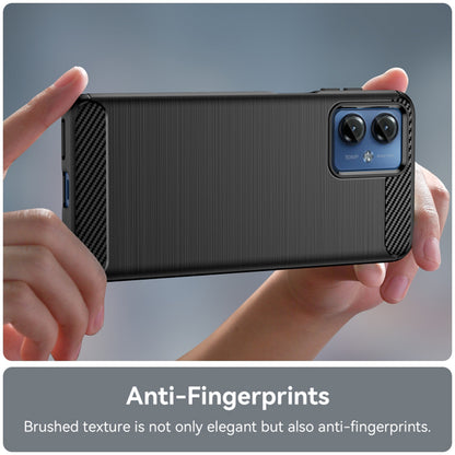 Suojakuori Motorola Moto G14:lle, Techsuit, Hiili, Musta