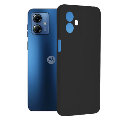 Kuori Motorola Moto G14:lle, Techsuit, Soft Edge, Musta