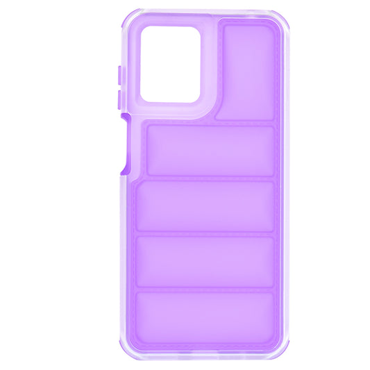 Suojakuori Motorola Moto G14:lle, Techsuit, Wave Shield, violetti