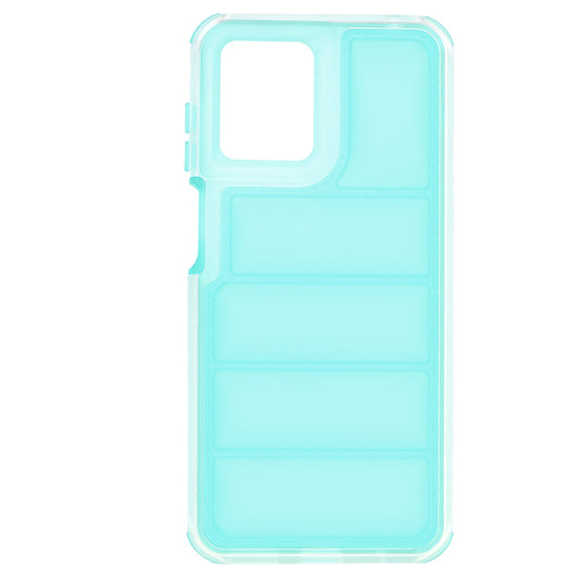 Kuori Motorola Moto G14:lle, Techsuit, Wave Shield, Turkoosi