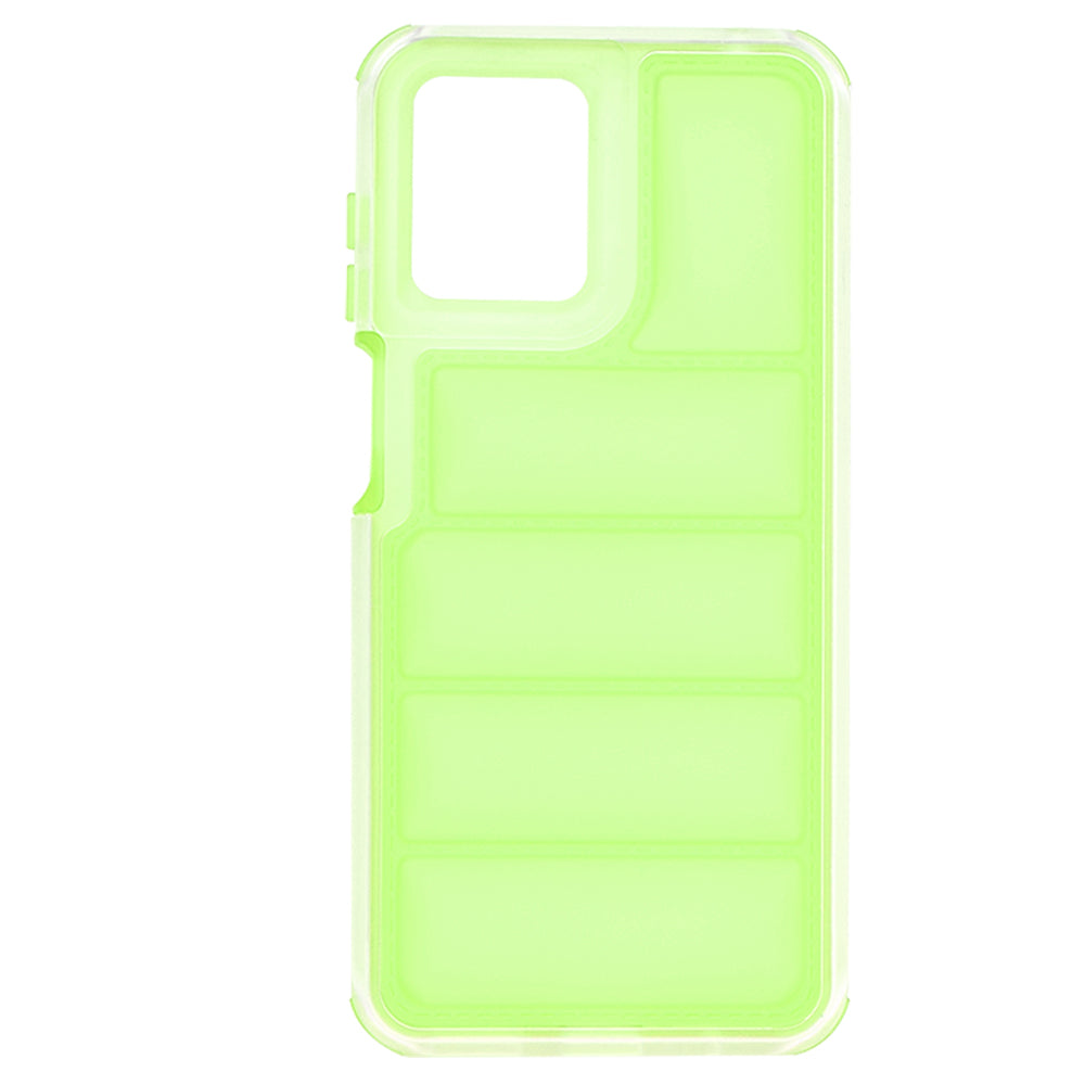 Kuori Motorola Moto G14:lle, Techsuit, Wave Shield, Vihreä