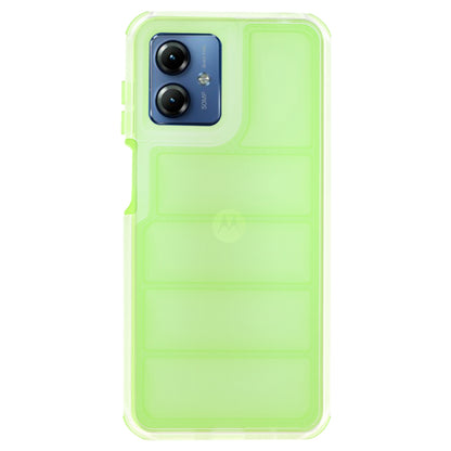 Kuori Motorola Moto G14:lle, Techsuit, Wave Shield, Vihreä