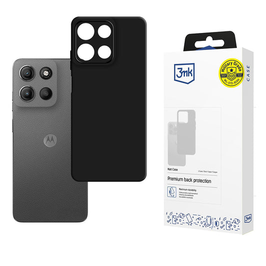 Kuori Motorola Moto G15 / G15 Power, 3MK, Mattamusta
