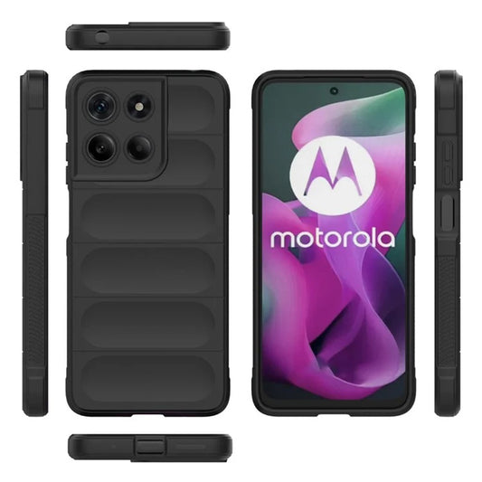 Suojakuori Motorola Moto G15 / G15 Power, Techsuit, Magic Shield, Musta