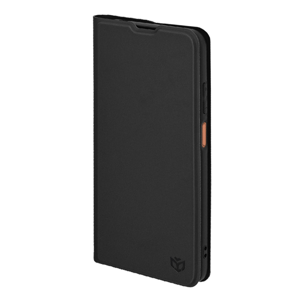 Kuori Motorola Moto G15 / G15 Power -puhelimelle, Techsuit, Magskin Book, Musta
