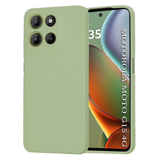 Suojakuori Motorola Moto G15 / G15 Power, Techsuit, SoftFlex, Matcha