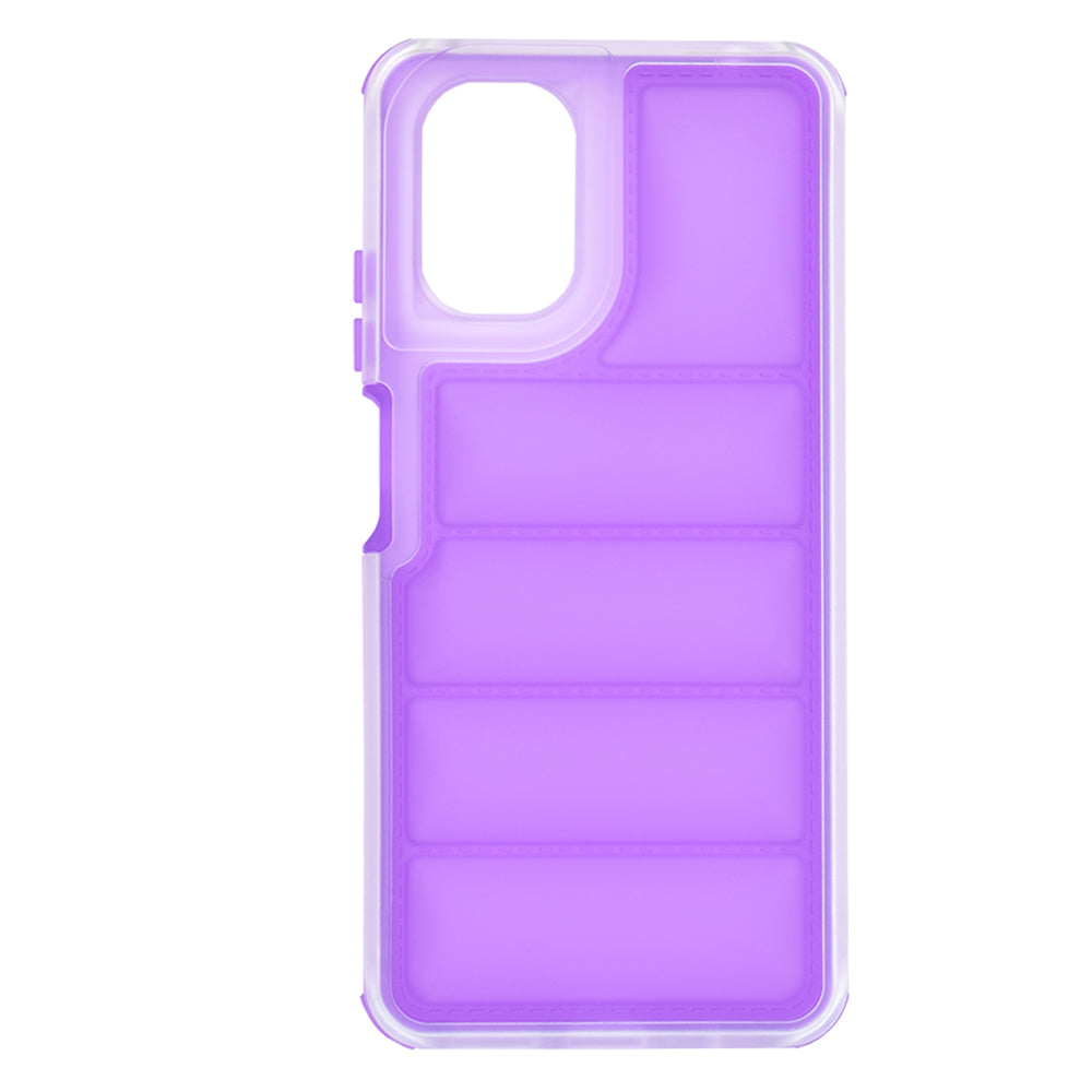 Suojakuori Motorola Moto G24 Powerlle, Techsuit, Wave Shield, Violetti