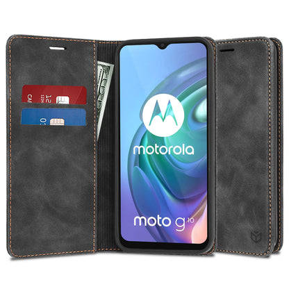 Suojakuori Motorola Moto G30 / G20 / G10:lle, Techsuit, Confy, Musta
