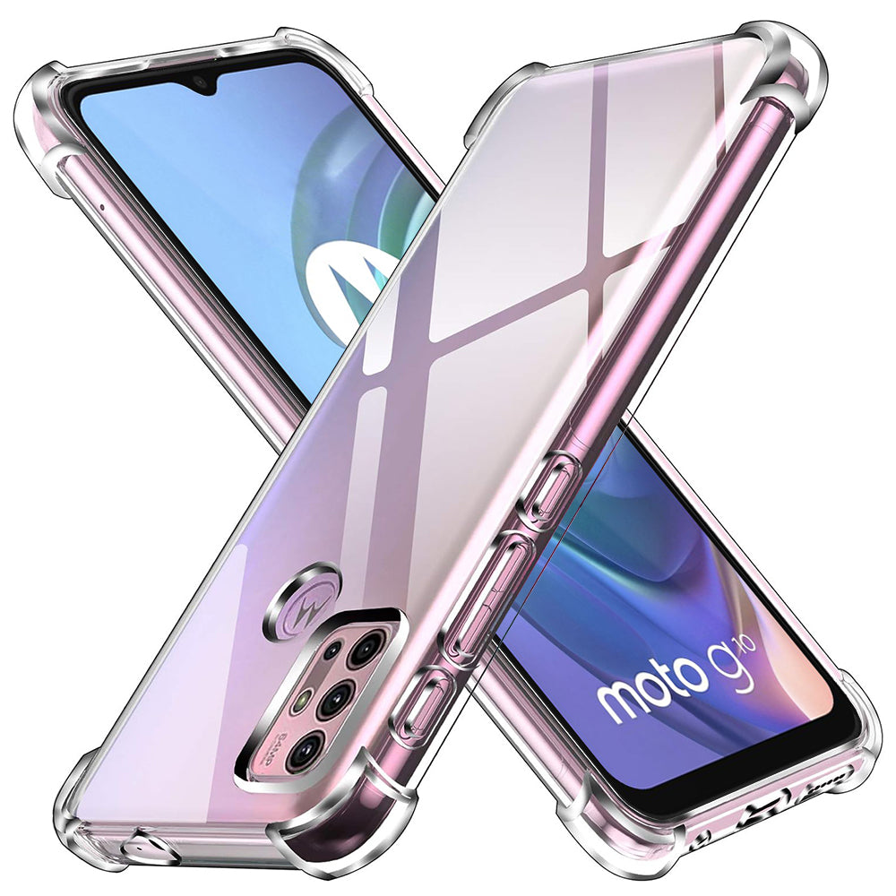 Suojakuori Motorola Moto G30 / G20 / G10:lle, Techsuit, Iskunkestävä Kirkas, Läpinäkyvä