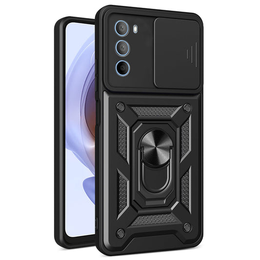 Kuori Motorola Moto G31 / G41:lle, Techsuit, CamShield, Musta