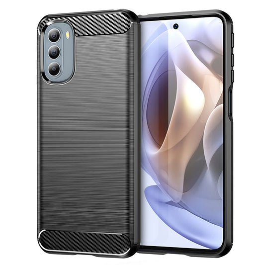 Suojakuori Motorola Moto G31 / G41:lle, Techsuit, Hiili, Musta