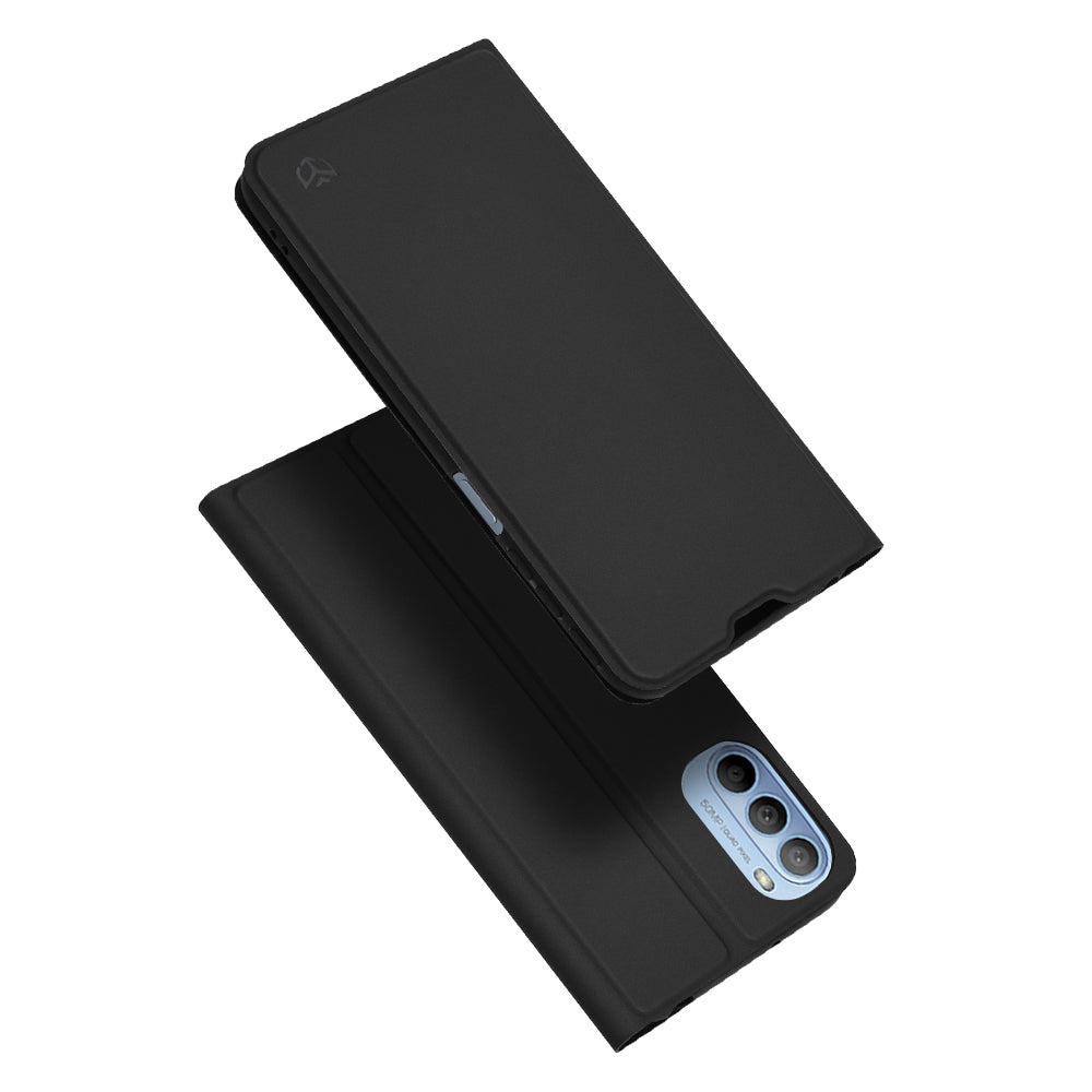 Suojakuori Motorola Moto G31 / G41:lle, Techsuit, Magskin Book, Musta
