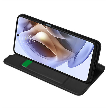 Suojakuori Motorola Moto G31 / G41:lle, Techsuit, Magskin Book, Musta