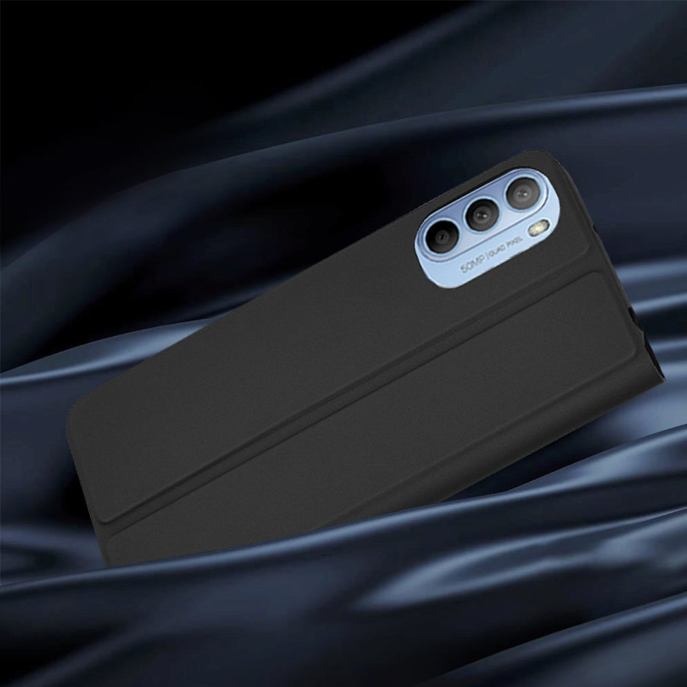Suojakuori Motorola Moto G31 / G41:lle, Techsuit, Magskin Book, Musta