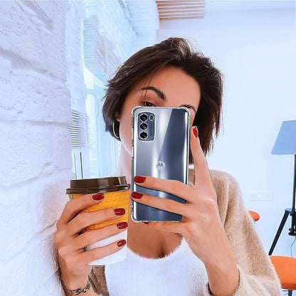 Suojakuori Motorola Moto G31 / G41:lle, Techsuit, Iskunkestävä Kirkas, Läpinäkyvä