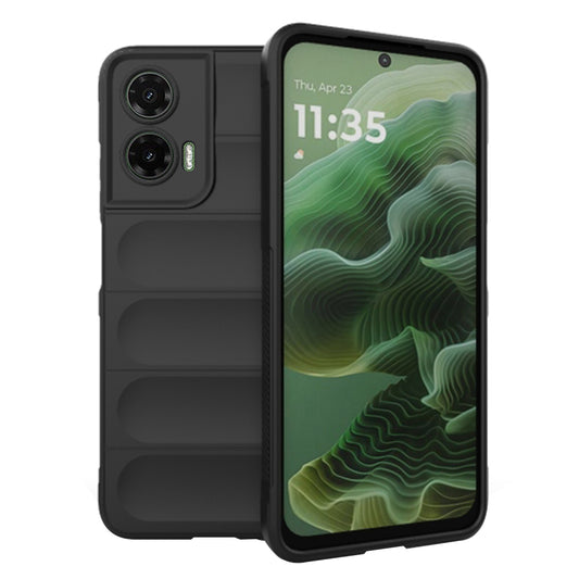 Kuori Motorola Moto G35:lle, Techsuit, Magic Shield, Musta