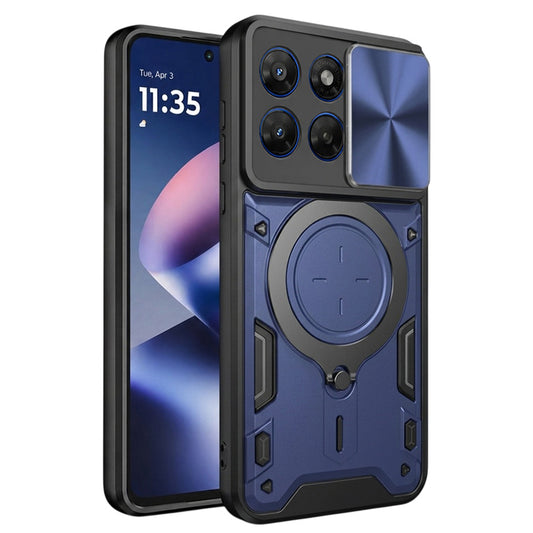 Suojakuori Motorola Moto G47 / G37:lle, Techsuit, CamGuard Pro, Sininen