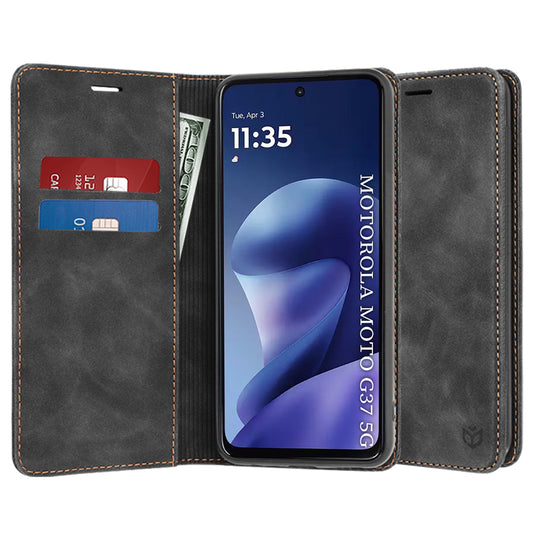 Suojakuori Motorola Moto G47 / G37 Power / G37, Techsuit, Confy, Musta