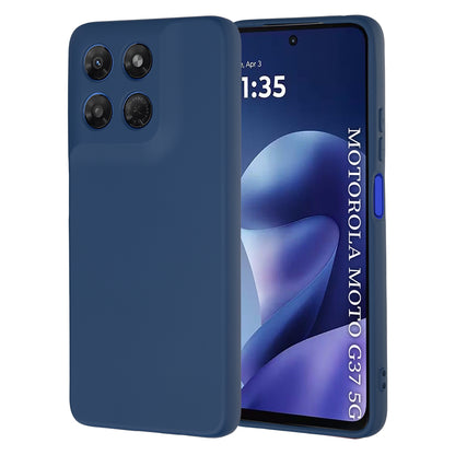 Suojakuori Motorola Moto G47 / G37 Power / G37, Techsuit, SoftFlex, Laivastonsininen