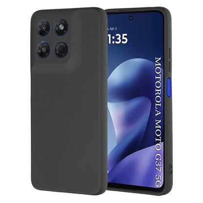 Suojakuori Motorola Moto G47 / G37 Power / G37, Techsuit, SoftFlex, Musta