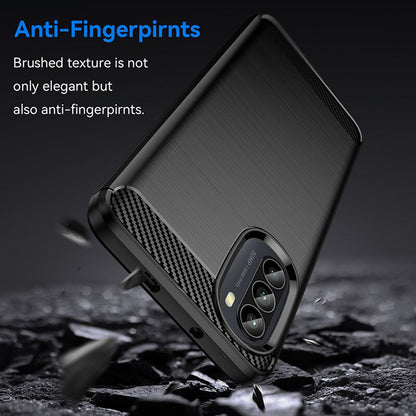 Case for Motorola Moto G52 / G82, Techsuit, Carbon, Black