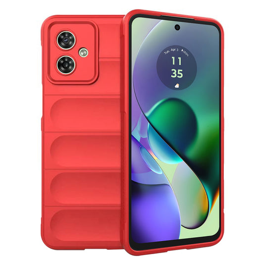 Kotelo Motorola Moto G54:lle, Techsuit, Magic Shield, Punainen