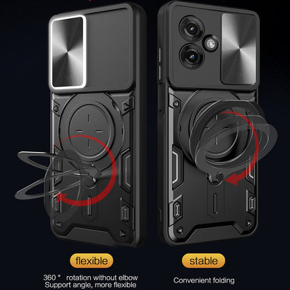 Kuori Motorola Moto G55:lle, Techsuit, CamGuard Pro, Sininen