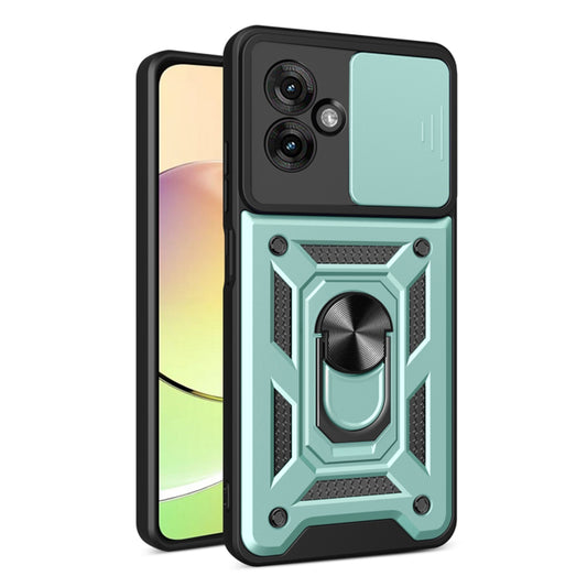 Kuori Motorola Moto G55:lle, Techsuit, CamShield, Vihreä