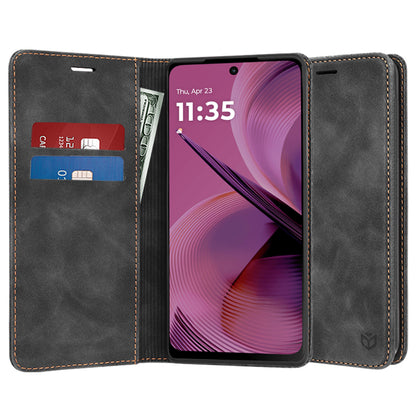 Case for Motorola Moto G55, Techsuit, Confy, Black