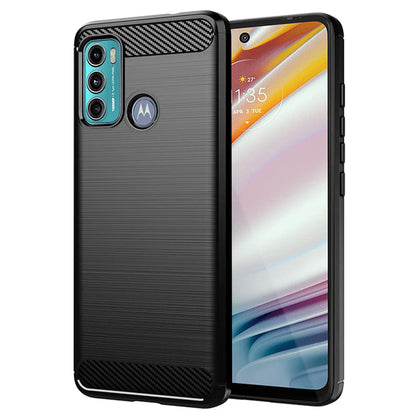 Suojakuori Motorola Moto G60:lle, Techsuit, Hiili, Musta
