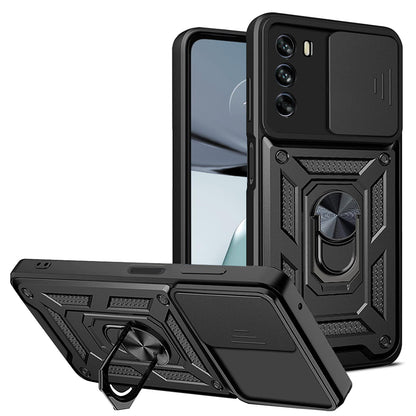 Kuori Motorola Moto G62 5G:lle, Techsuit, CamShield, Musta