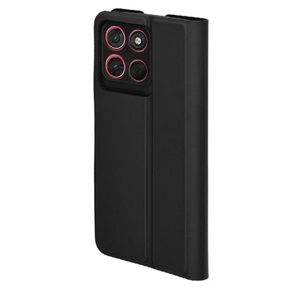 Kotelo Motorola Moto G67 Power / G57 Power, Techsuit, Magskin Book, Musta