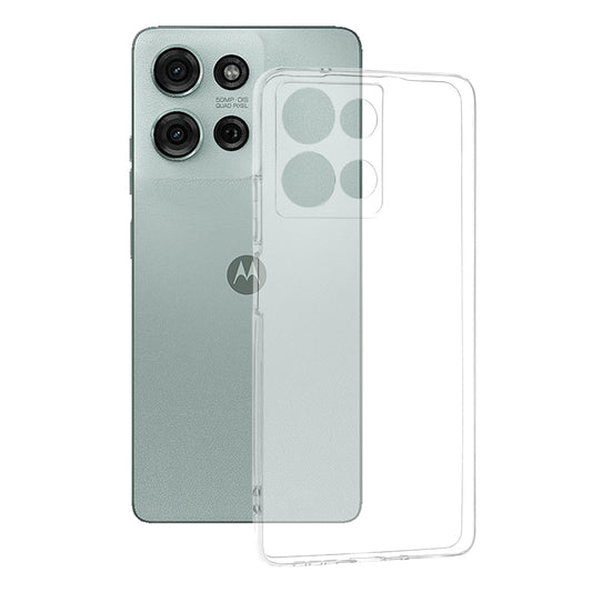 Kuori Motorola Moto G75:lle, Techsuit, Kirkas, Läpinäkyvä
