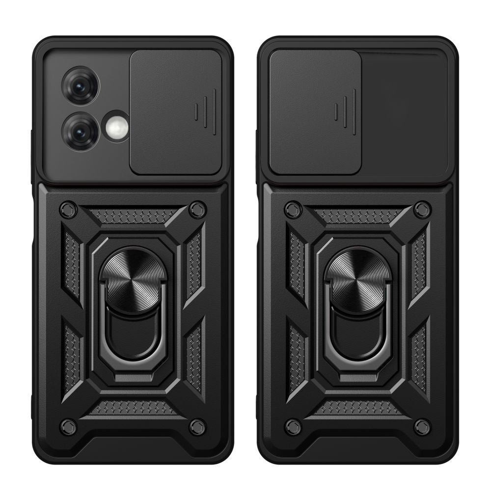 Suojakuori Motorola Moto G84:lle, Techsuit, CamShield, Musta