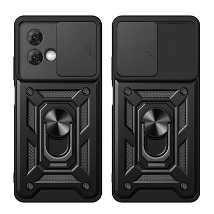 Suojakuori Motorola Moto G84:lle, Techsuit, CamShield, Musta