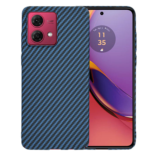 Kuori Motorola Moto G84:lle, Techsuit, Carbonite FiberShell, turkoosi
