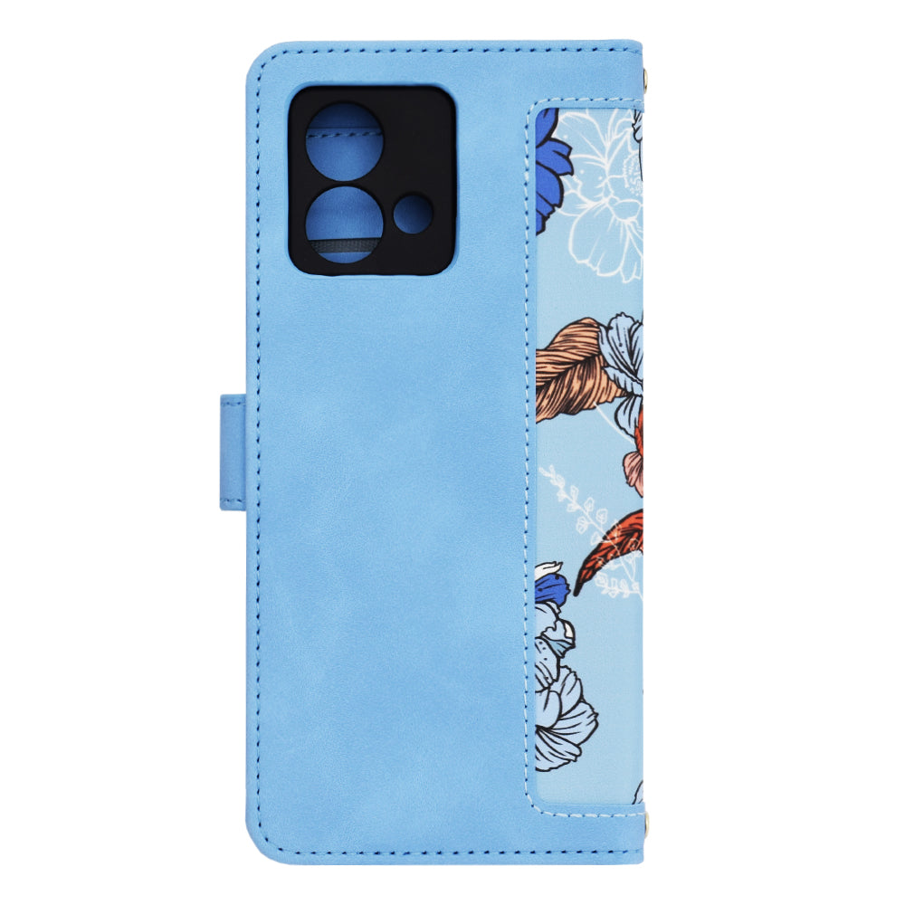 Kuori Motorola Moto G84:lle, Techsuit, FlipCraft, Sininen