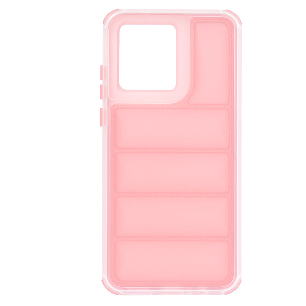 Kuori Motorola Moto G84:lle, Techsuit, Wave Shield, Vaaleanpunainen