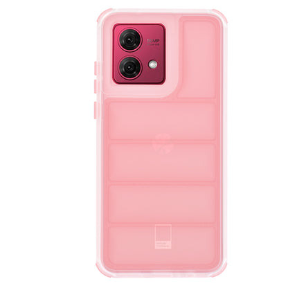 Kuori Motorola Moto G84:lle, Techsuit, Wave Shield, Vaaleanpunainen