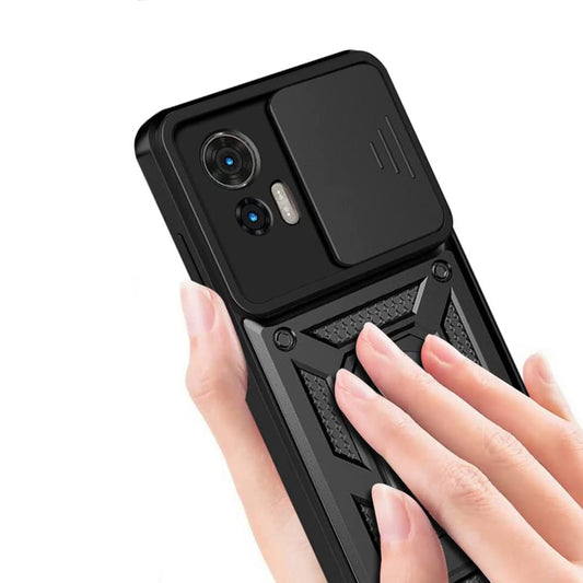 Suojakuori Motorola Moto G85:lle, Techsuit, CamShield, Musta