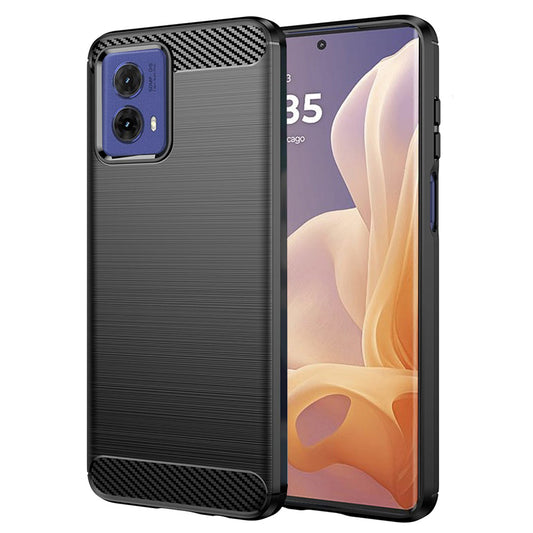 Suojakuori Motorola Moto G85:lle, Techsuit, Hiili, Musta