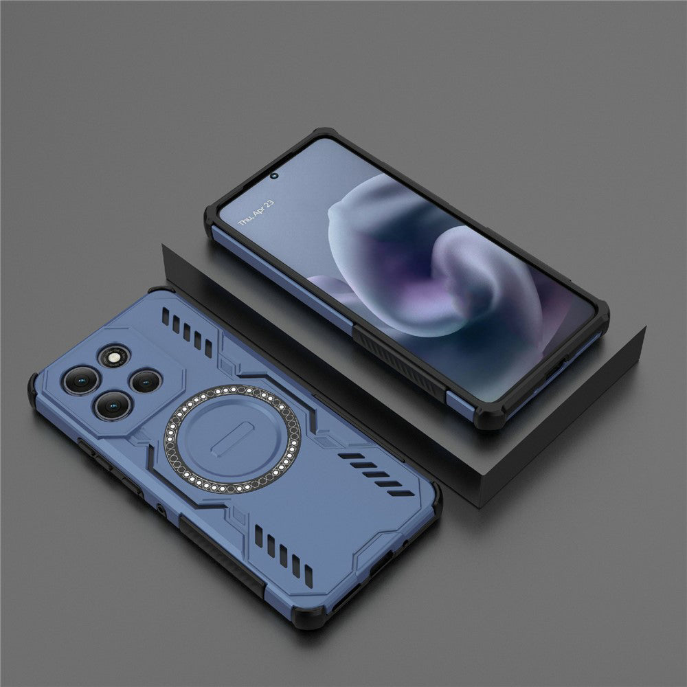 MagSafe-kuori Motorola Moto G86 Powerlle, Techsuit, ArmorMag, Sininen