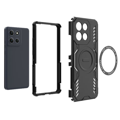MagSafe-kuori Motorola Moto G86 Powerlle, Techsuit, ArmorMag, Musta
