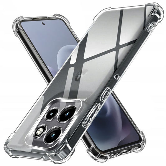 Suojakuori Motorola Moto G86 Powerlle, Techsuit, Iskunkestävä Kirkas, Läpinäkyvä