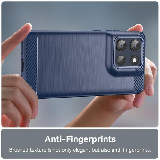 Suojakuori Motorola Moto G86:lle, Techsuit, Hiili, Sininen