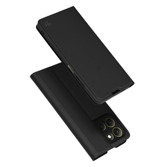 Kuori Motorola Moto G86:lle, Techsuit, Magskin Book, Musta