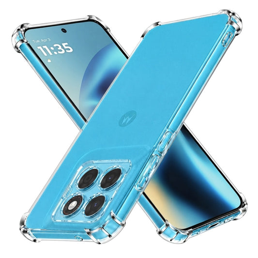 Suojakuori Motorola Moto G87 / G77 / G67, Techsuit, Iskunkestävä Kirkas, Läpinäkyvä